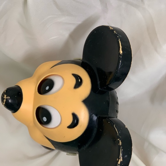 Vintage Mattel 1976 Disney Mickey Mouse Pull String Figure Plastic - Works. - Picture 6 of 9